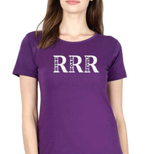 Load image into Gallery viewer, RRR T-Shirt for Women-Purple-Ektarfa.online
