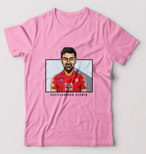 Load image into Gallery viewer, Ravichandran Ashwin T-Shirt for Men-Light Baby Pink-Ektarfa.online
