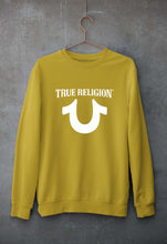Load image into Gallery viewer, True Religion Unisex Sweatshirt for Men/Women-Mustard Yellow-Ektarfa.online
