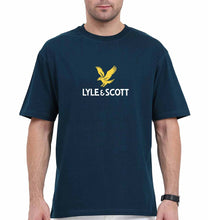 Load image into Gallery viewer, Lyle &amp; Scott Oversized T-Shirt for Men-Petrol Blue-Ektarfa.online
