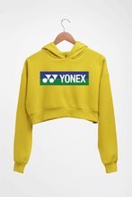Load image into Gallery viewer, Yonex Crop HOODIE FOR WOMEN-Mustard Yellow-Ektarfa.online
