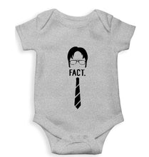 Load image into Gallery viewer, Dwight Schrute Kids Romper For Baby Boy/Girl-0-5 Months(18 Inches)-Grey-Ektarfa.online
