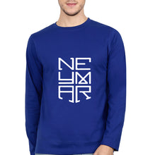 Load image into Gallery viewer, Neymar Full Sleeves T-Shirt for Men-Royal Blue-Ektarfa.online
