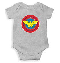Load image into Gallery viewer, Wonder Woman Superhero Kids Romper Kids Romper For Baby Boy/Girl-Grey-Ektarfa.online
