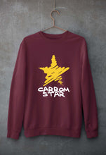 Load image into Gallery viewer, Carrom Star Unisex Sweatshirt for Men/Women-Maroon-Ektarfa.online
