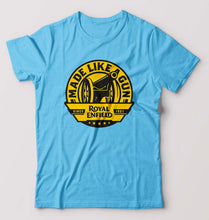 Load image into Gallery viewer, Royal Enfield T-Shirt for Men-Light blue-Ektarfa.online
