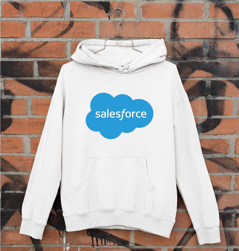 Salesforce Unisex Hoodie for Men/Women-White-Ektarfa.online