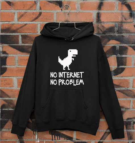 Internet Unisex Hoodie for Men/Women-Black-Ektarfa.online