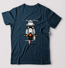Load image into Gallery viewer, Bullet With Your Number - royal enfield T-Shirt for Men-Petrol Blue-Ektarfa.online
