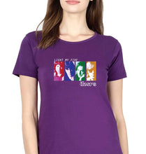 Load image into Gallery viewer, The Doors T-Shirt for Women-Purple-Ektarfa.online
