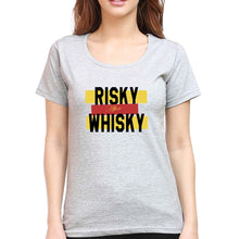 Load image into Gallery viewer, Whisky T-Shirt for Women-Grey Melange-Ektarfa.online
