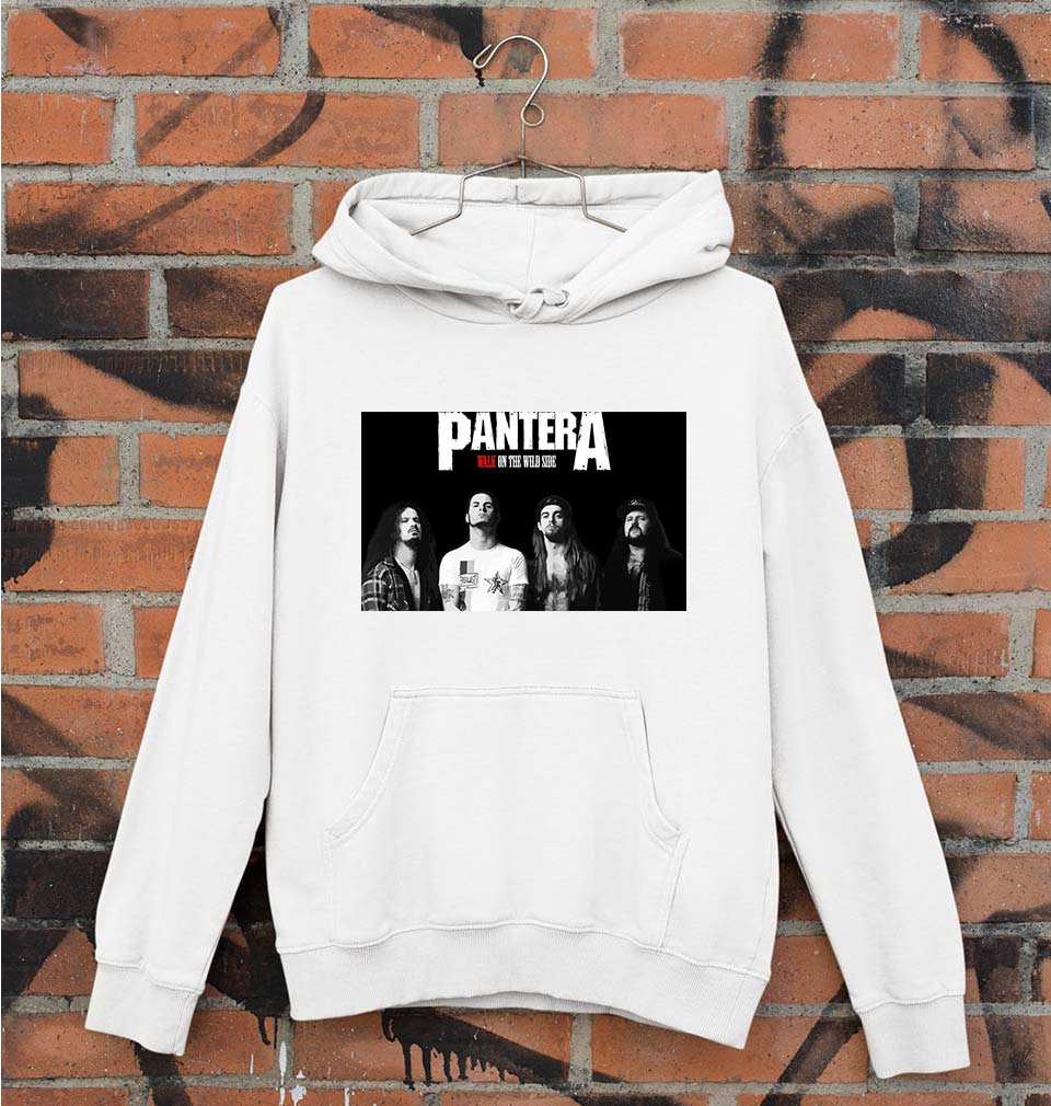 Pantera Unisex Hoodie for Men/Women-White-Ektarfa.online