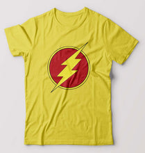 Load image into Gallery viewer, Flash Superhero T-Shirt for Men-Yellow-Ektarfa.online
