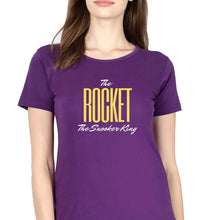 Load image into Gallery viewer, Rocket Snooker King T-Shirt for Women-Purple-Ektarfa.online
