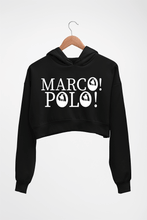 Load image into Gallery viewer, Marco Polo Crop HOODIE FOR WOMEN-Black-Ektarfa.online
