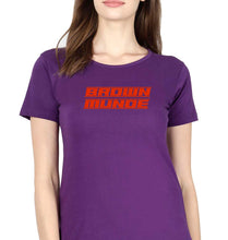 Load image into Gallery viewer, AP Dhillon Brown Munde T-Shirt for Women-Purple-Ektarfa.online
