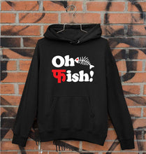 Load image into Gallery viewer, Fish Funny Unisex Hoodie for Men/Women-Black-Ektarfa.online

