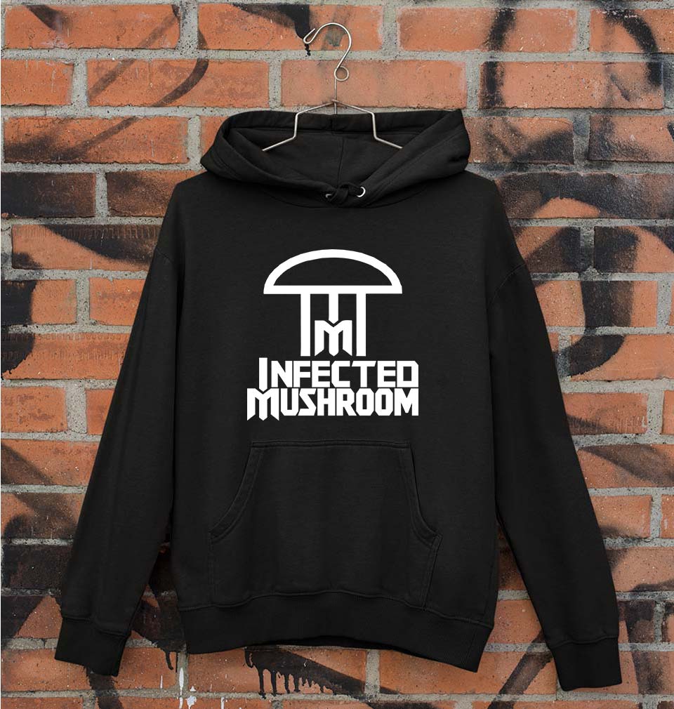 Infected Mushroom Unisex Hoodie for Men/Women-Black-Ektarfa.online