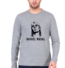 Load image into Gallery viewer, Rafael Nadal (RAFA) Full Sleeves T-Shirt for Men-Grey Melange-Ektarfa.online

