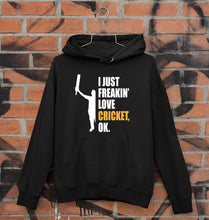 Load image into Gallery viewer, Love Cricket Unisex Hoodie for Men/Women-Black-Ektarfa.online

