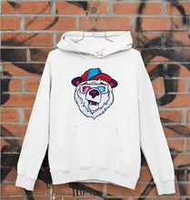 Load image into Gallery viewer, Bear Unisex Hoodie for Men/Women-White-Ektarfa.online
