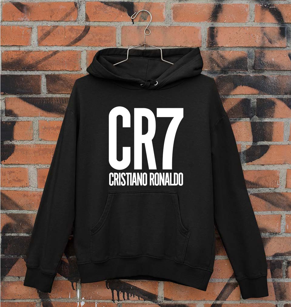 Cristiano Ronaldo CR7 Unisex Hoodie for Men/Women-Black-Ektarfa.online
