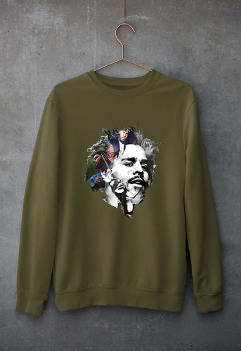 J. Cole Unisex Sweatshirt for Men/Women-Olive Green-Ektarfa.online