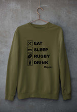 Load image into Gallery viewer, Rugby Unisex Sweatshirt for Men/Women-Olive Green-Ektarfa.online
