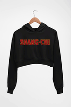 Load image into Gallery viewer, Shang-Chi Crop HOODIE FOR WOMEN-Black-Ektarfa.online
