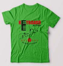 Load image into Gallery viewer, Piano Keyboard T-Shirt for Men-flag green-Ektarfa.online
