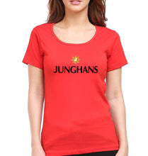 Load image into Gallery viewer, Junghans T-Shirt for Women-Red-Ektarfa.online
