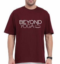 Load image into Gallery viewer, Beyond Yoga Oversized T-Shirt for Men-Maroon-Ektarfa.online
