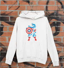 Load image into Gallery viewer, Captain America Superhero Unisex Hoodie for Men/Women-White-Ektarfa.online
