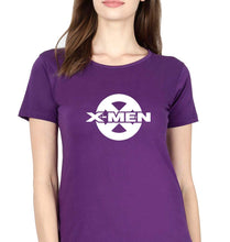 Load image into Gallery viewer, X-Men T-Shirt for Women-Purple-Ektarfa.online

