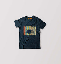 Load image into Gallery viewer, Drummer Papa Kids T-Shirt for Boy/Girl-Petrol Blue-Ektarfa.online
