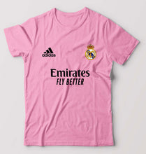 Load image into Gallery viewer, Real Madrid 2021-22 T-Shirt for Men-Light Baby Pink-Ektarfa.online
