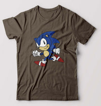 Load image into Gallery viewer, Sonic T-Shirt for Men-Olive Green-Ektarfa.online
