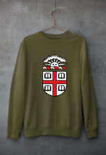 Load image into Gallery viewer, Brown University Unisex Sweatshirt for Men/Women-Olive Green-Ektarfa.online
