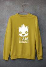 Load image into Gallery viewer, Groot Unisex Sweatshirt for Men/Women-Mustard Yellow-Ektarfa.online
