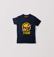 Load image into Gallery viewer, Thor Superhero Kids T-Shirt for Boy/Girl-Navy Blue-Ektarfa.online
