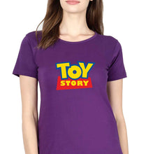 Load image into Gallery viewer, Toy Story T-Shirt for Women-Purple-Ektarfa.online
