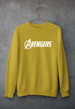Load image into Gallery viewer, Avengers Unisex Sweatshirt for Men/Women-Mustard Yellow-Ektarfa.online
