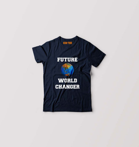 Future World Changer Kids T-Shirt for Boy/Girl-Ektarfa.online