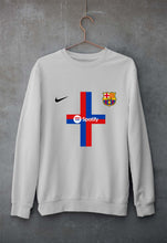 Load image into Gallery viewer, Barcelona 2022-23 Unisex Sweatshirt for Men/Women-Grey Melange-Ektarfa.online
