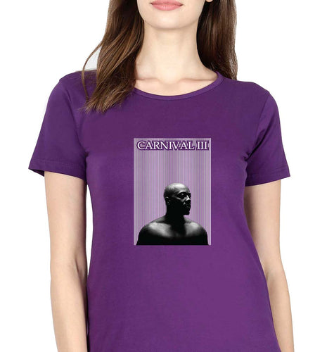 Wyclef Jean T-Shirt for Women-Purple-Ektarfa.online