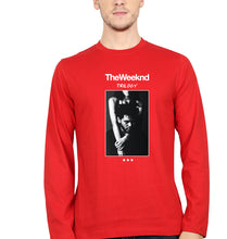 Load image into Gallery viewer, The Weeknd Trilogy Full Sleeves T-Shirt for Men-Red-Ektarfa.online
