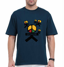 Load image into Gallery viewer, Olodum Oversized T-Shirt for Men-Petrol Blue-Ektarfa.online
