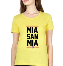Load image into Gallery viewer, Bayern Munich T-Shirt for Women-Yellow-Ektarfa.online
