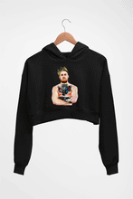 Load image into Gallery viewer, Conor McGregor UFC Crop HOODIE FOR WOMEN-Black-Ektarfa.online
