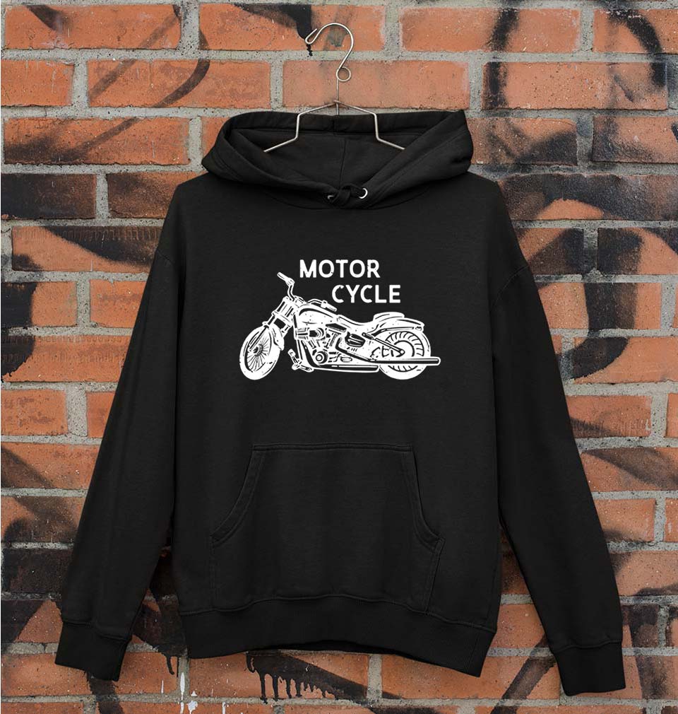 Motorcycle Unisex Hoodie for Men/Women-Black-Ektarfa.online